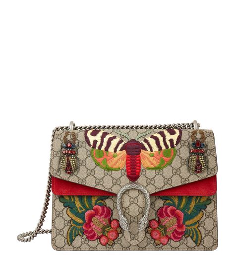 gucci butterfly crossbody bag|gucci unisex bag.